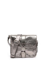Cross Body Tas Vintage Leder Paul marius Grijs vintage ESSENTIE