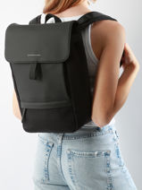 Rugzak 1 Compartiment Met 13" Laptopvak Fyn Small Kapten and son Wit backpack S-vue-porte