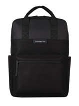 Rugzak Business 1 Compartiment + 15" Pc Bergen Kapten and son Zwart backpack BERGEN