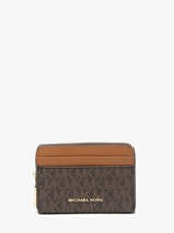 Portemonnee Met Kaarthouder Michael kors Bruin jet set T4GJ6Z5B