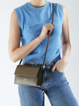Cross Body Tas Ck Linn Gerecycleerd Polyester Calvin klein jeans Bruin ck linn K613162-vue-porte