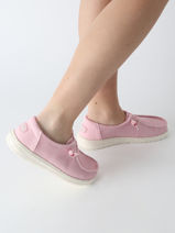 Mocassins Wendy Stretch Sox Hey dude Beige women 41878-vue-porte