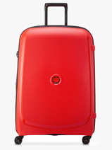 Harde Reiskoffer Belmont + Delsey Rood belmont + 3861826M