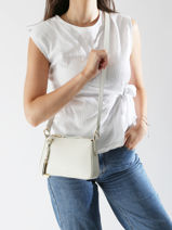 Cross Body Tas Faubourg Leder Lancel Groen faubourg A13524-vue-porte