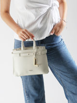 Cross Body Tas Faubourg Leder Lancel Groen faubourg A13527-vue-porte