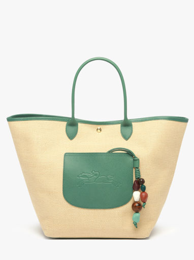 Longchamp Le panier pliage perles Longchamp Groen