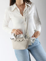 Longchamp Le pliage xtra Handtas Beige-vue-porte