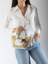 Longchamp Le panier pliage perles Longchamp Wit-vue-porte