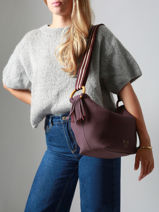 Cross Body Tas Camomille Woomen Violet camomille WCAO03-vue-porte