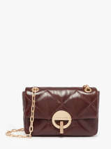 Cross Body Tas Nano Moon Leder Vanessa bruno Bruin moon 84V40326