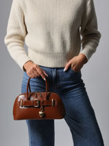 Cross Body Tas London Gelakt Miniprix Bruin london KJ62072-vue-porte