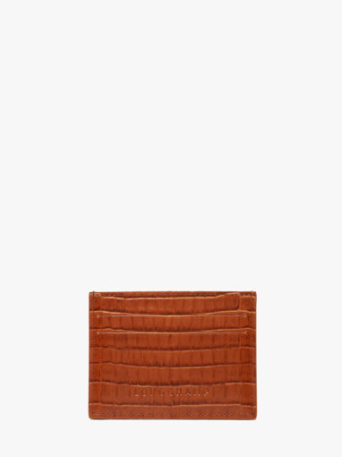 Longchamp Longchamp pocket croco Kredietkaarthouder Rood