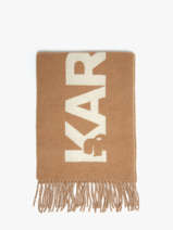 Sjaal K Essential Karl lagerfeld Bruin k essential A4W33125