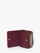 Portefeuille Ld Wallets Laurent david Violet ld wallets 7-vue-porte