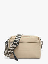 Cross Body Tas Cumulus Gerecycleerd Nylon Aube Beige cumulus 101CS01