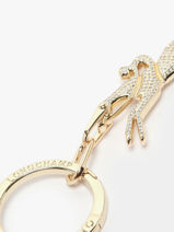 Longchamp Porte-cls cheval animation st Sleutelhanger Goud-vue-porte