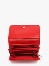 Portemonnee Leder Arthur & aston Rood ange 164-vue-porte
