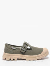 Derby Veterschoenen Palladium Groen women 94475339