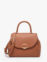 Cross Body Tas Milano Pia Leder Lancaster Bruin milano pia 131