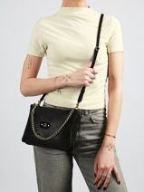 Cross Body Tas Pg2 Mila louise Zwart pg2 23665PG2-vue-porte