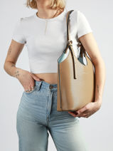 Schoudertas Th Modern Tommy hilfiger Bruin th modern AW18617-vue-porte