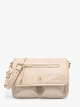 Cross Body Tas Zip Lulu castagnette Beige zip ALENA