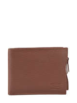 Portefeuille Caviar Leder Crinkles Bruin caviar 14260