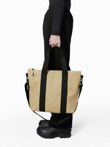 Schoudertas A4 Formaat City City Rains Beige city 14160-vue-porte