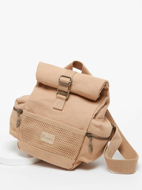Rolltop Rugzak S Narcisse Woomen Beige narcisse WNAR04 ander zicht 2