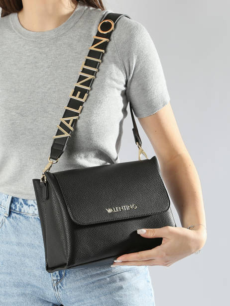 Cross Body Tas Alexia Valentino Zwart alexia VBS5A803 ander zicht 1