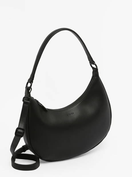 Schoudertas Oxer Leder Etrier Zwart oxer EOXE017M ander zicht 2