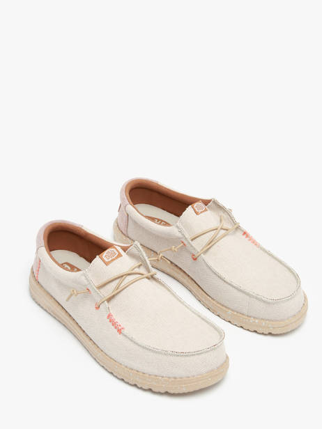 Mocassins Wally Coastline Jute Hey dude Beige men 40952 ander zicht 1