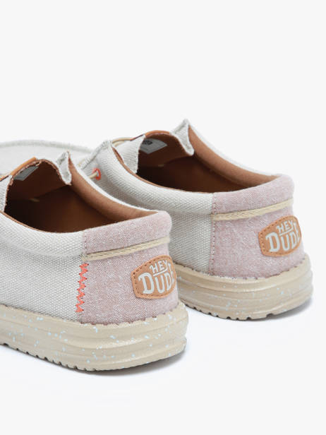 Mocassins Wally Coastline Jute Hey dude Beige men 40952 ander zicht 2