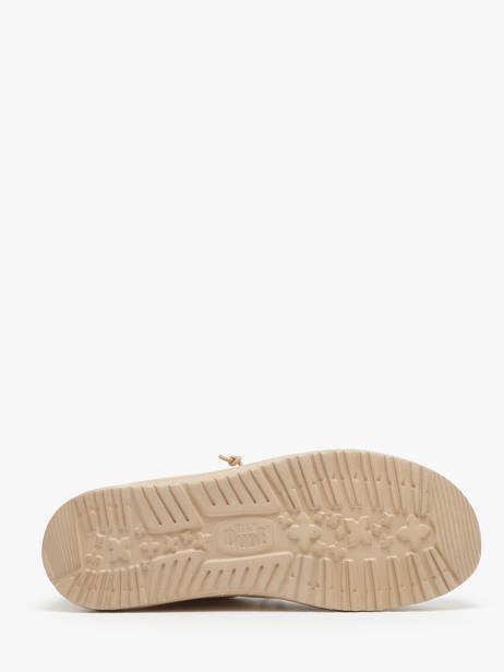 Mocassins Wally Coastline Jute Hey dude Beige men 40952 ander zicht 4