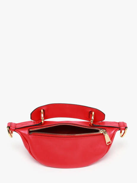 Cross Body Tas Xs Origami Leder Lancel Rood origami A12526 ander zicht 3