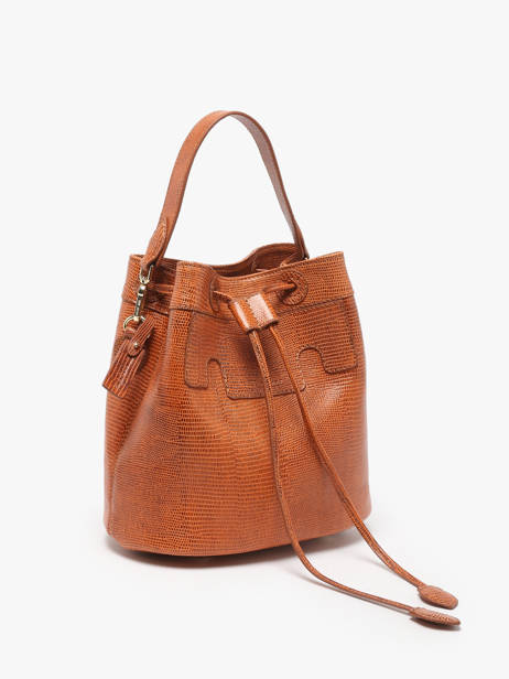 Bucket Bag La Suite 1960 Leder Paul marius Bruin la suite 1960 CAPUC960 ander zicht 2