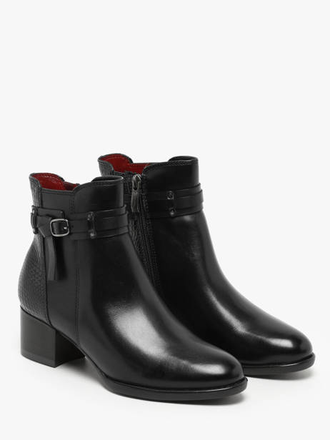 Enkellaarsjes Uit Leder Tamaris Zwart women 43 ander zicht 2