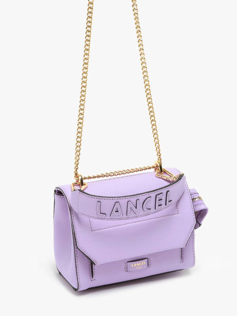 Handtas S Ninon Leder Lancel Violet ninon A09221 ander zicht 2