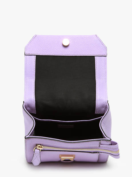 Handtas S Ninon Leder Lancel Violet ninon A09221 ander zicht 3