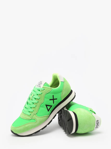 Sneakers Tom Solid Sun68 Groen men Z35101 ander zicht 3