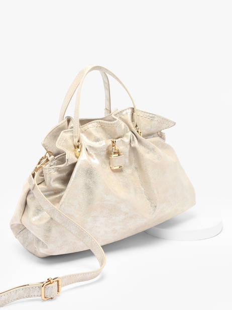 Cross Body Tas Lock Torrow Beige lock TLOC01 ander zicht 2