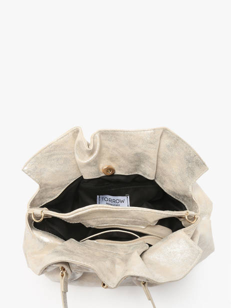 Cross Body Tas Lock Torrow Beige lock TLOC01 ander zicht 3