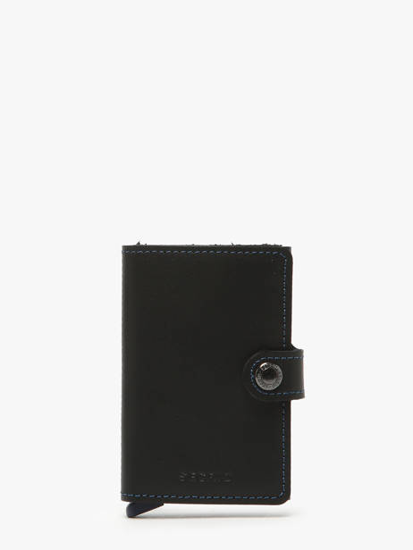 Kaarthouder Original Leder Secrid Zwart original MO