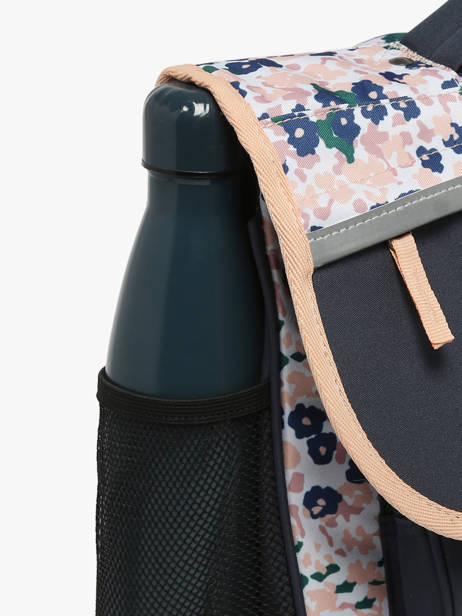 Boekentas Kind 3 Compartimenten Cameleon Blauw actual CA41 ander zicht 5