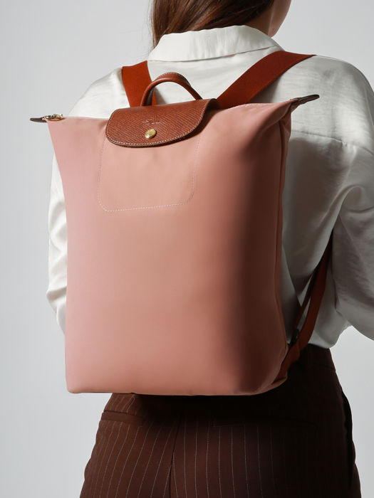 Longchamp Le pliage original Rugzak Roze