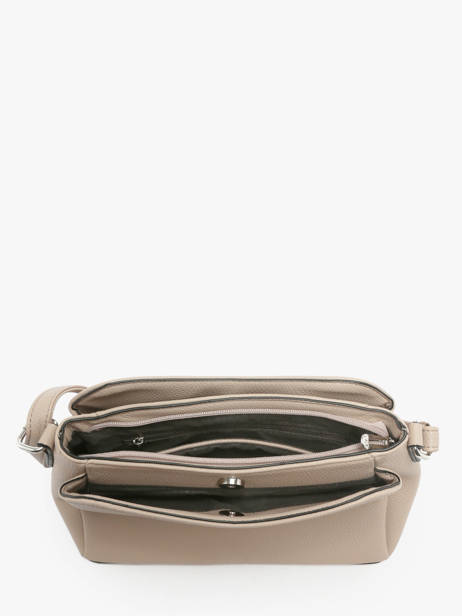 Cross Body Tas Grained Miniprix Beige grained F2516 ander zicht 2