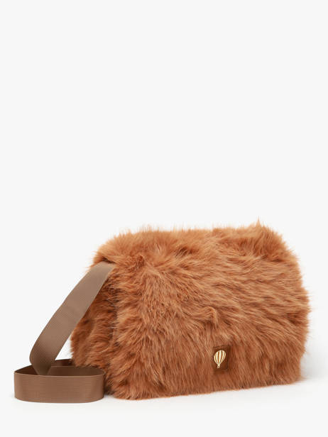 Cross Body Tas Doudou Le voyage en panier Bruin doudou AHP266 ander zicht 2