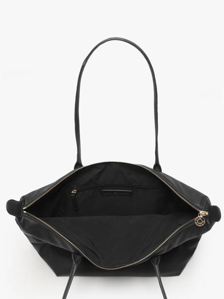 Schoudertas Popette Nylon Tommy hilfiger Zwart popette AW17705 ander zicht 3