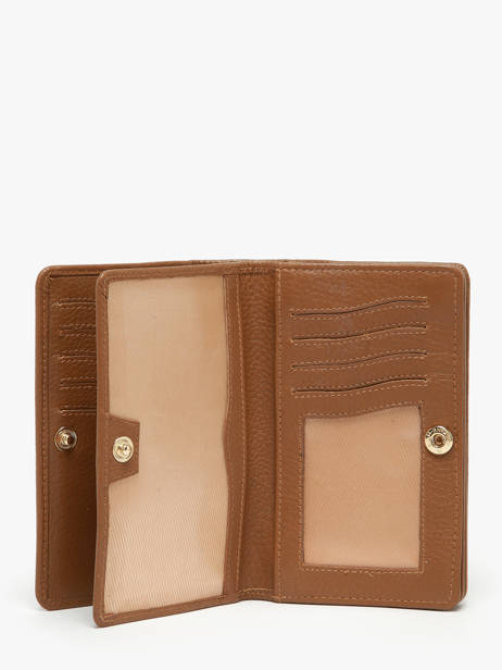 Portefeuille Caviar Leder Crinkles Bruin caviar 14049 ander zicht 2