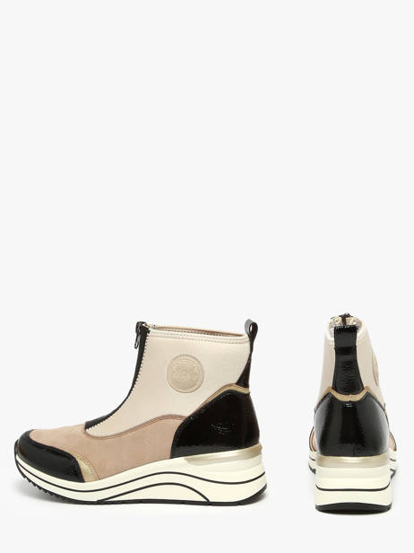 Sneakers Remonte Beige women 60 ander zicht 2